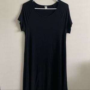 Loose Short Sleeve Dress